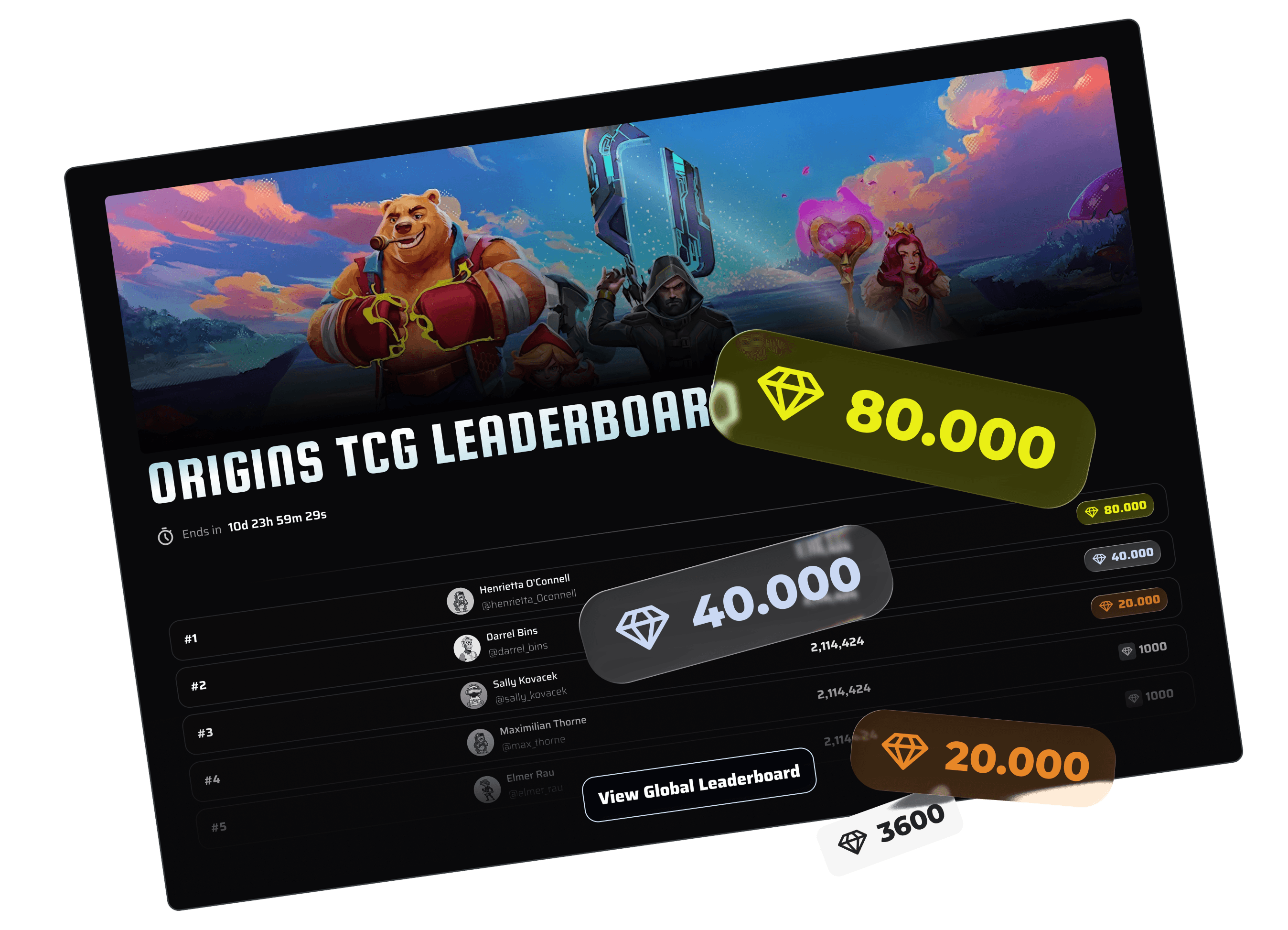 Leaderboard preview